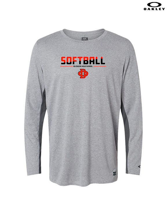 Du Quoin HS Softball Cut - Mens Oakley Longsleeve