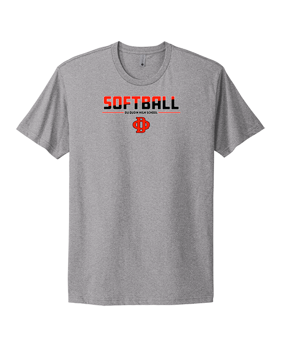 Du Quoin HS Softball Cut - Mens Select Cotton T-Shirt