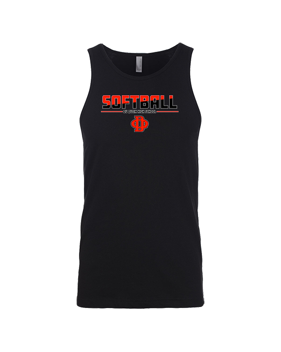 Du Quoin HS Softball Cut - Tank Top