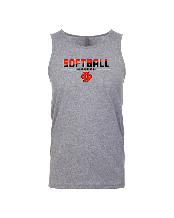 Du Quoin HS Softball Cut - Tank Top