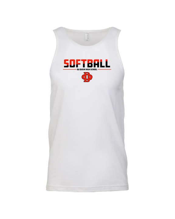 Du Quoin HS Softball Cut - Tank Top