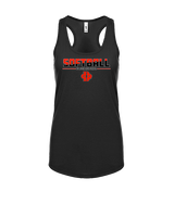 Du Quoin HS Softball Cut - Womens Tank Top