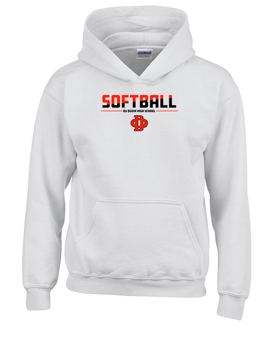 Du Quoin HS Softball Cut - Youth Hoodie