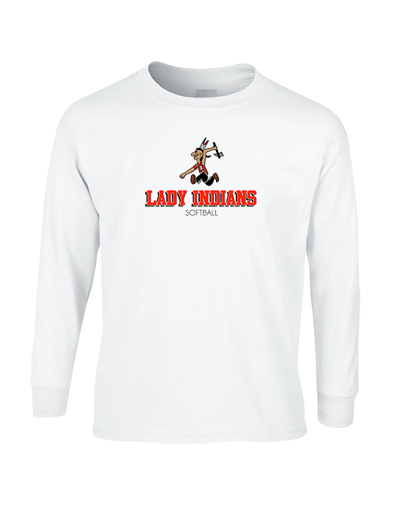 Du Quoin HS Softball Shadow - Cotton Longsleeve