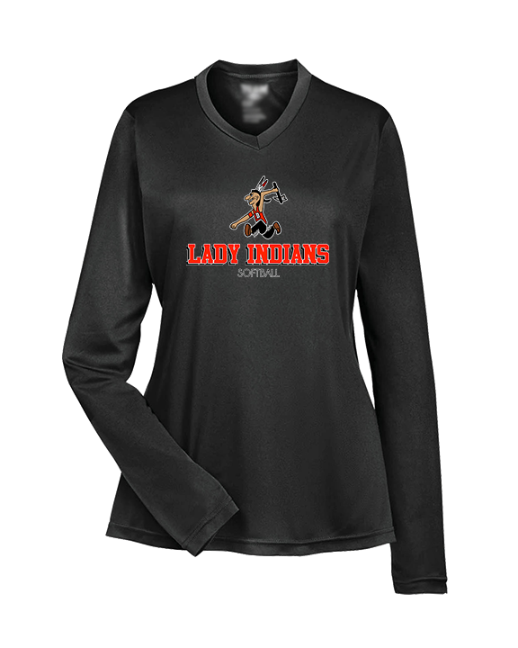Du Quoin HS Softball Shadow - Womens Performance Longsleeve