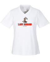 Du Quoin HS Softball Shadow - Womens Performance Shirt