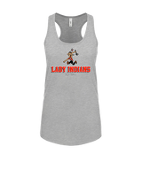 Du Quoin HS Softball Shadow - Womens Tank Top