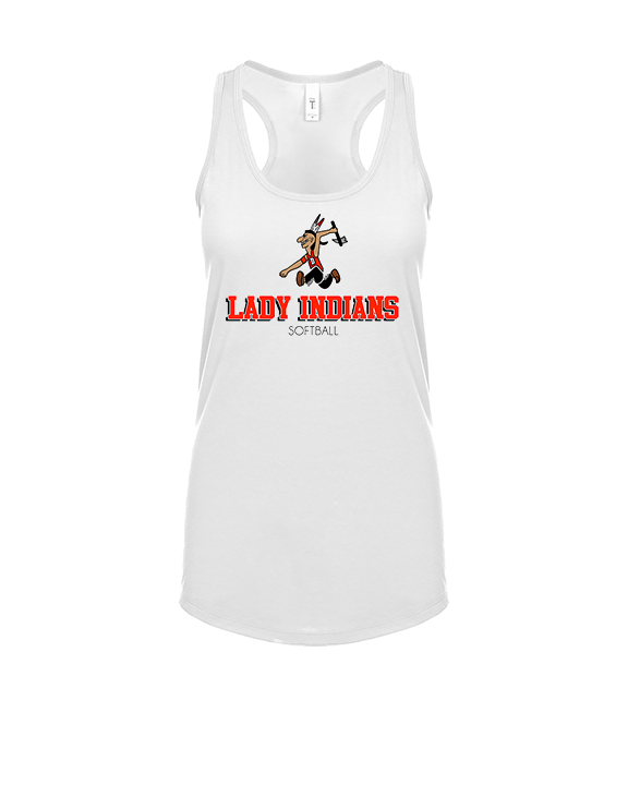 Du Quoin HS Softball Shadow - Womens Tank Top
