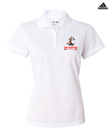 Du Quoin HS Softball Stacked - Adidas Womens Polo