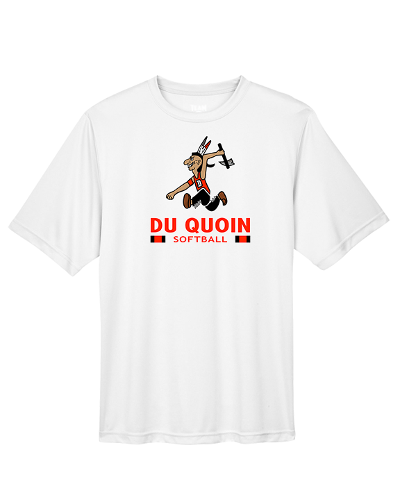 Du Quoin HS Softball Stacked - Performance Shirt