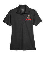 Du Quoin HS Softball Stacked - Womens Polo