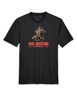 Du Quoin HS Softball Stacked - Youth Performance Shirt