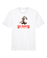 Du Quoin HS Softball Stacked - Youth Performance Shirt