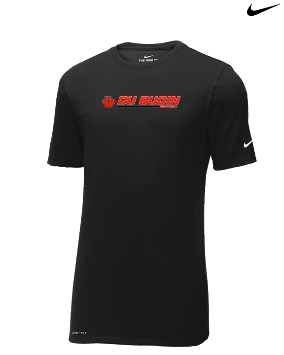 Du Quoin HS Softball Switch - Mens Nike Cotton Poly Tee