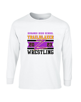 Durango HS Wrestling Stamp - Cotton Longsleeve