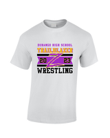 Durango HS Wrestling Stamp - Cotton T-Shirt