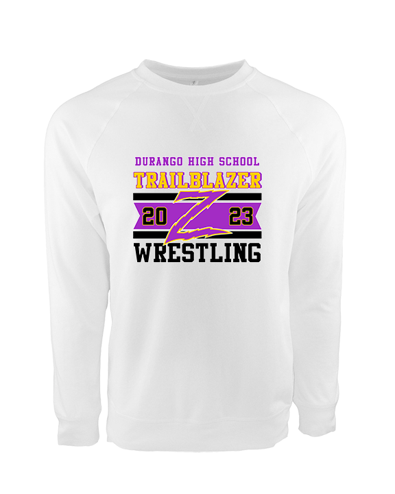 Durango HS Wrestling Stamp - Crewneck Sweatshirt