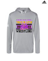 Durango HS Wrestling Stamp - Mens Adidas Hoodie