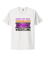 Durango HS Wrestling Stamp - Mens Select Cotton T-Shirt