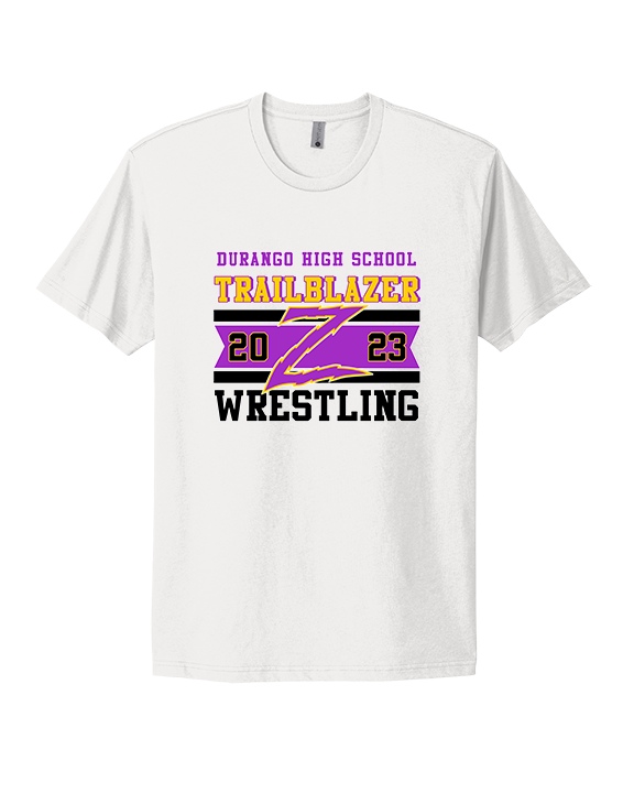 Durango HS Wrestling Stamp - Mens Select Cotton T-Shirt
