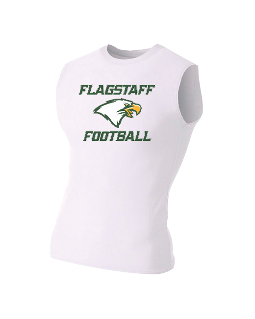 Flagstaff 7v7 - Sleeveless Compression Shirt - White