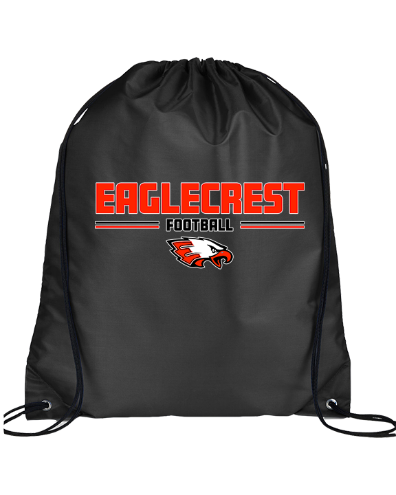 Eaglecrest HS Football Keen - Drawstring Bag