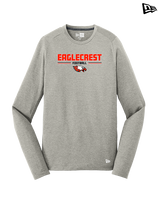 Eaglecrest HS Football Keen - New Era Performance Long Sleeve