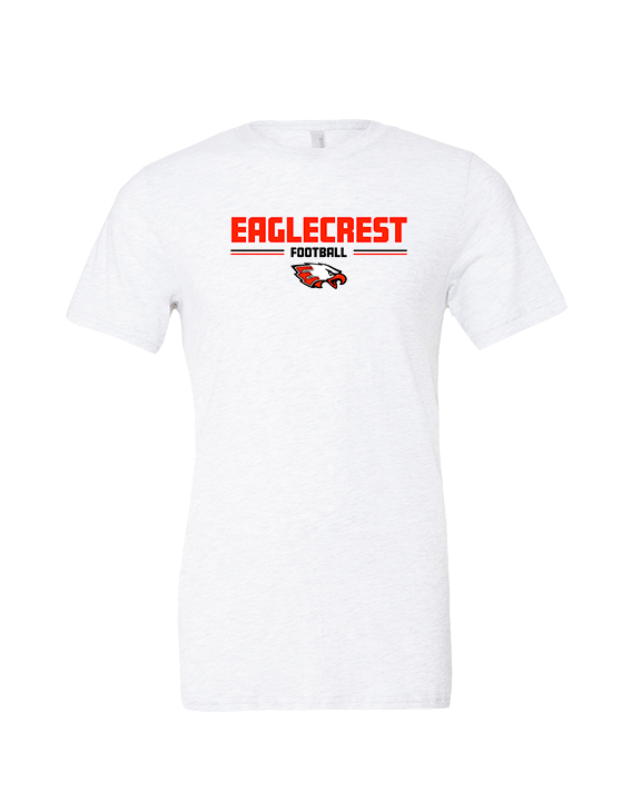 Eaglecrest HS Football Keen - Tri-Blend Shirt