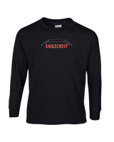 Eaglecrest HS Football Laces - Cotton Longsleeve