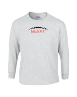 Eaglecrest HS Football Laces - Cotton Longsleeve