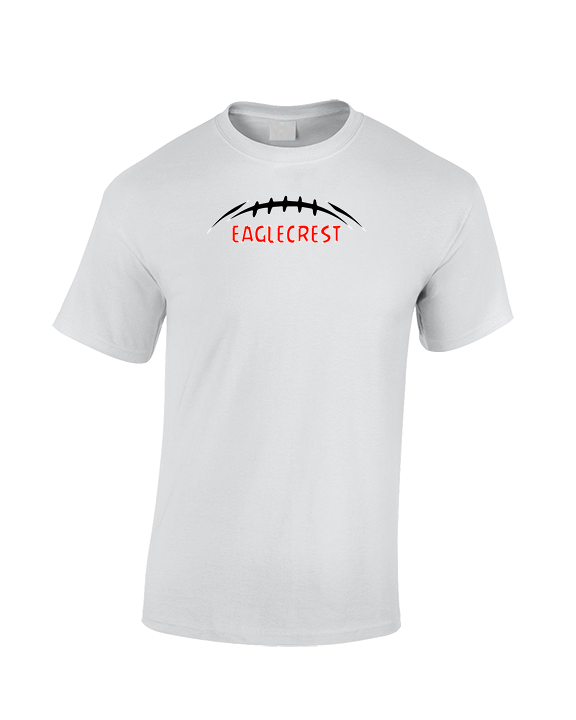 Eaglecrest HS Football Laces - Cotton T-Shirt