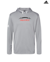 Eaglecrest HS Football Laces - Mens Adidas Hoodie