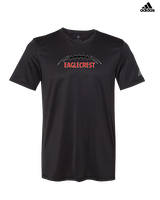 Eaglecrest HS Football Laces - Mens Adidas Performance Shirt