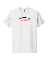 Eaglecrest HS Football Laces - Mens Select Cotton T-Shirt