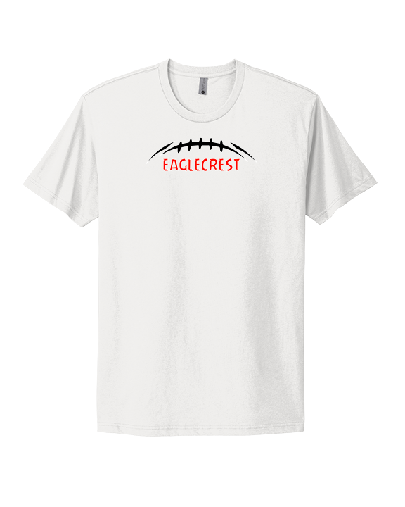 Eaglecrest HS Football Laces - Mens Select Cotton T-Shirt