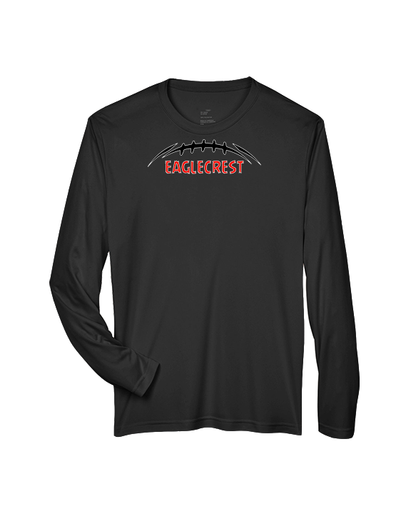 Eaglecrest HS Football Laces - Performance Longsleeve