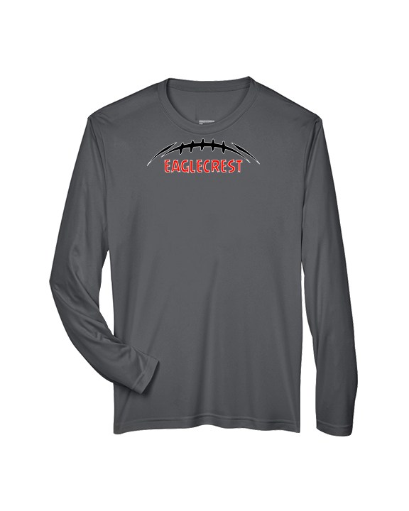 Eaglecrest HS Football Laces - Performance Longsleeve