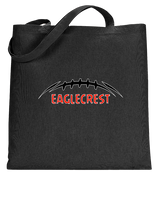 Eaglecrest HS Football Laces - Tote