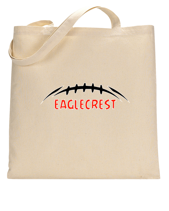 Eaglecrest HS Football Laces - Tote
