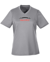 Eaglecrest HS Football Laces - Womens Performance Shirt