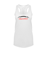 Eaglecrest HS Football Laces - Womens Tank Top
