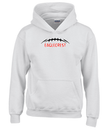 Eaglecrest HS Football Laces - Youth Hoodie