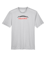 Eaglecrest HS Football Laces - Youth Performance Shirt