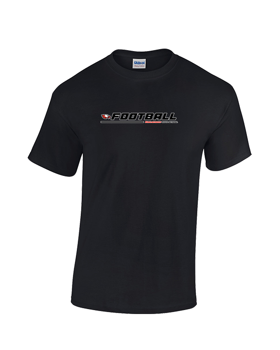 Eaglecrest HS Football Line - Cotton T-Shirt