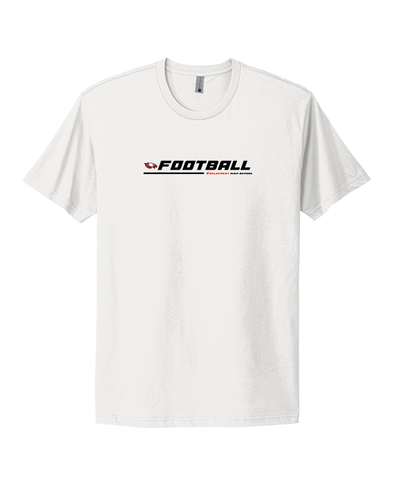 Eaglecrest HS Football Line - Mens Select Cotton T-Shirt