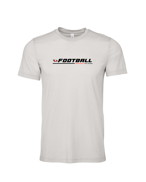 Eaglecrest HS Football Line - Tri-Blend Shirt