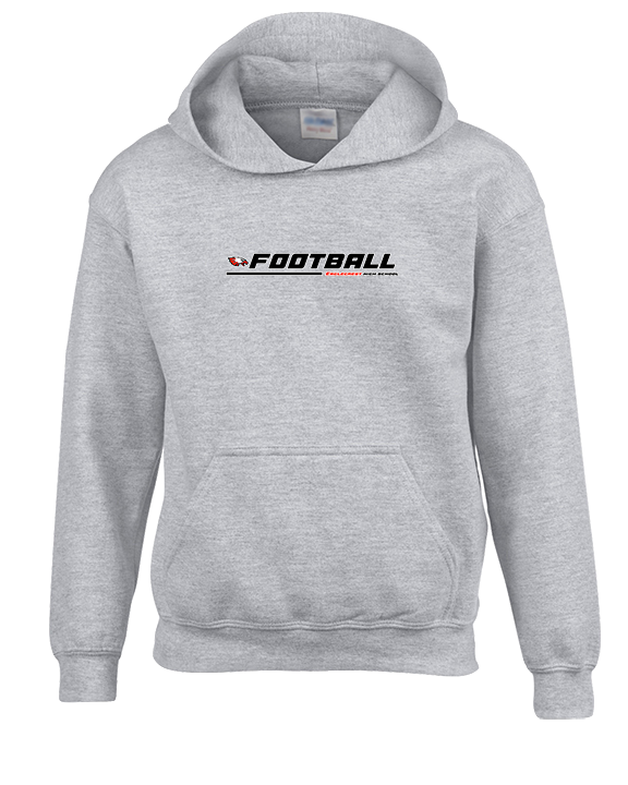 Eaglecrest HS Football Line - Youth Hoodie