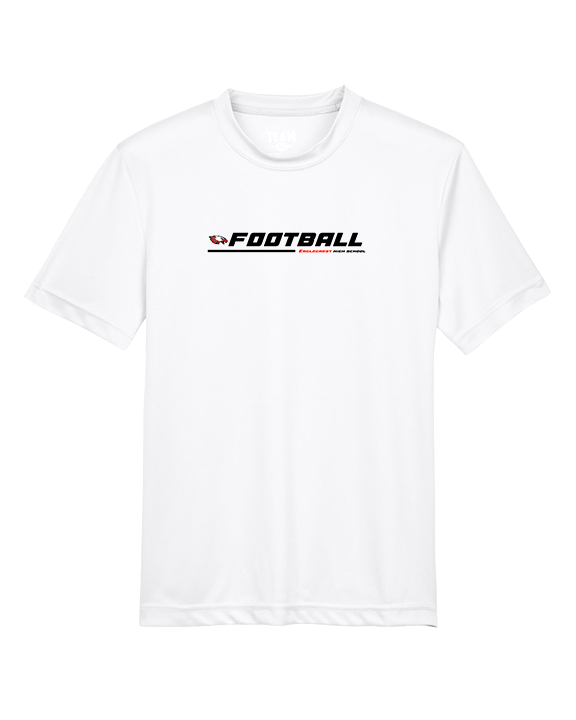 Eaglecrest HS Football Line - Youth Performance Shirt