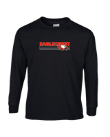 Eaglecrest HS Football Stripes - Cotton Longsleeve