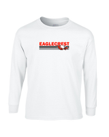 Eaglecrest HS Football Stripes - Cotton Longsleeve